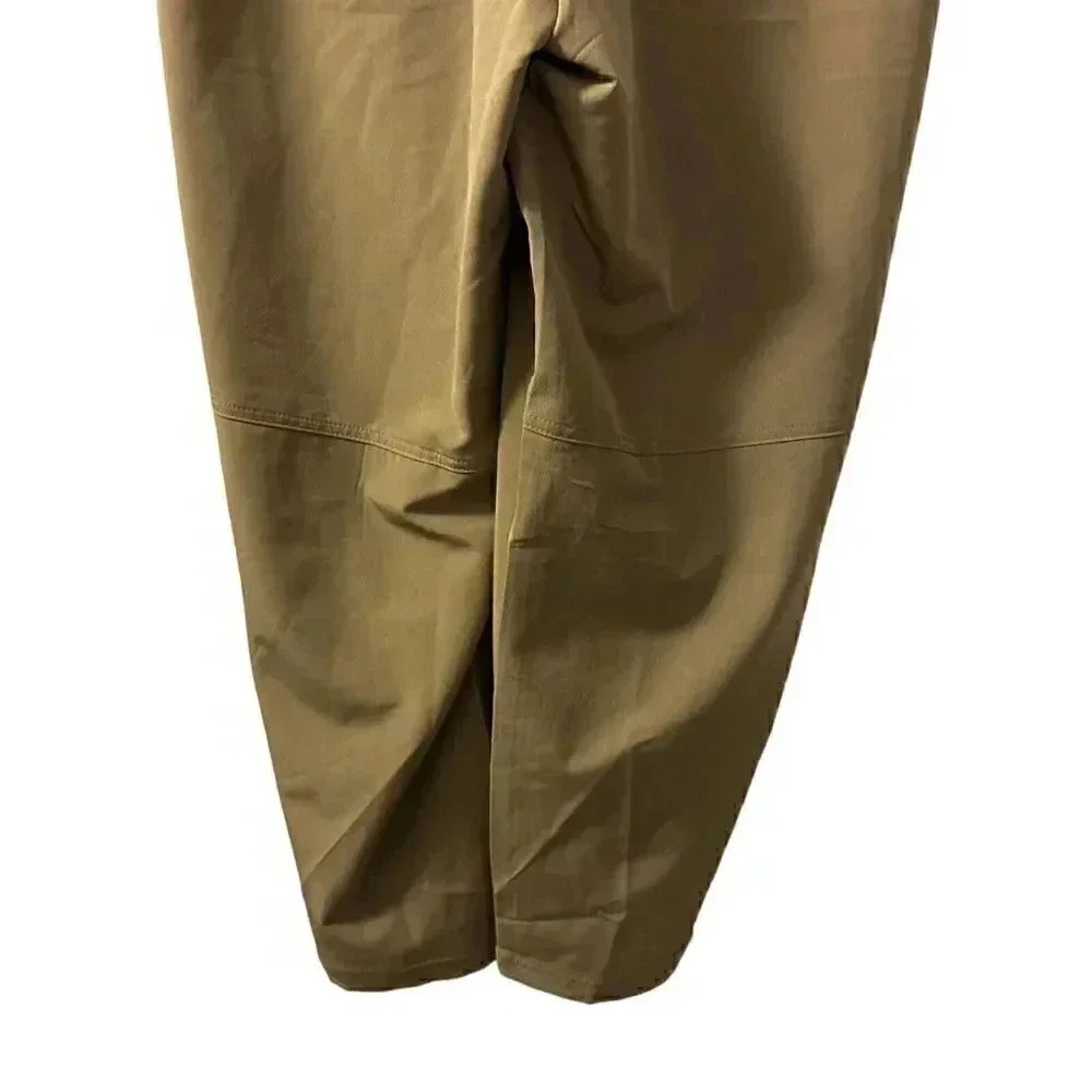 Mondetta women's pants ankle high rise tan size Medium - Picture 8 of 12